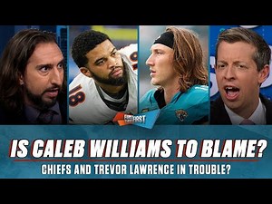 Bears' problems are not on Caleb Williams, stock down on Trevor Lawrence? | FIRST THINGS FIRST