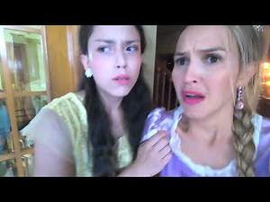 Les princesses vont à une Fête et voici ce qui leur arrive. Histoire courte