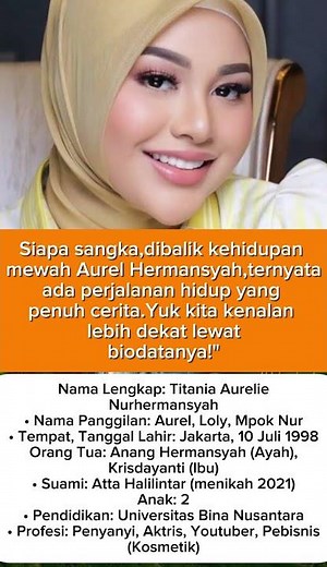 Biodata Aurel Hermansyah: Dari Anak Artis Jadi Ibu Muda Inspiratif! ✨