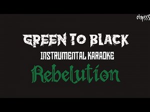 Rebelution | Green To Black (Karaoke + Instrumental)