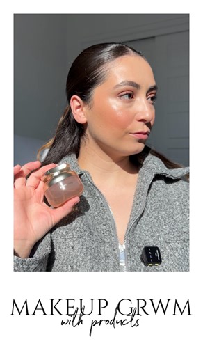 Samantha | Content Creator | on Instagram: "MAKEUP GRWM! I forgot how fun makeup is. I don’t usually do a full face of makeup but when it do, I question why I don’t do it more often! Makeup Essentials •Clio Glazing Milky Essence •HUDA Beauty Easy Blur Foundation •Maybelline Fit Me Concealer •Patrick Ta Crème Contour and Powder Duo •Rare Beauty Mini Blush- Joy •Fenty Beauty Diamond Bomb •Too Faced- Born This Way: The Natural Nudes Pallete •Revolution Translucent Powder •Rare Beauty Brow Gel •Rare