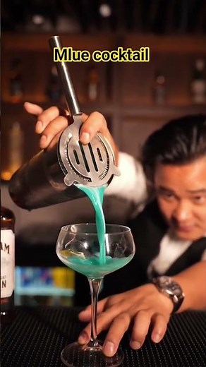 Electric Blue Cocktail 🍸 | Easy & Stunning Drink 💙 #BlueCocktail #CocktailRecipe #Mixology