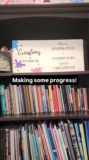 Final reveal coming later this weekend. Isn't it a great feeling knowing better where things are when you want to create??!! | Creations of Studio 39