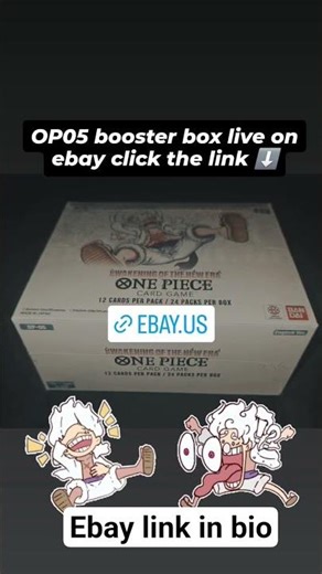 One piece awakening of the new era booster box! 🔥