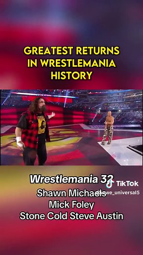 Epic WrestleMania Moments: Stone Cold Returns, Shawn Michaels, Mick Foley