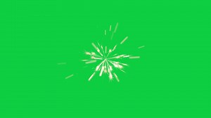 Download Sparklers candle burning effect animation on green screen background for free
