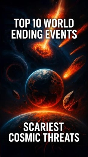 Top 10 Scariest Ways the World Could End #SpaceFacts #Science #Universe #Doomsday