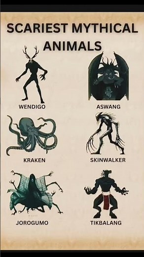 Mythical animals 💀🚨#edit#relatablestories#fypシ#Kz-editz