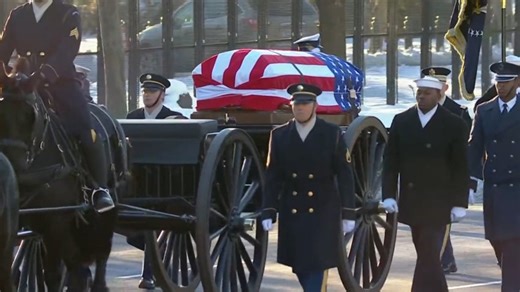 WATCH: Jimmy Carter's casket arrives at US Capitol