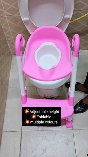 6.8K views · 17 reactions | Baby potty ladder. Baby potty attached with step ladders and handles that help your child keep their balance as they climb up and sit on the toilet...... #babypotty #potty #baby #baby #training #pottytraining #parenting #pottyladder | NILA BABY SHOP | Facebook