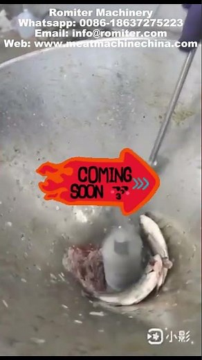 Automatic Fish Paste Grinding Making Machine