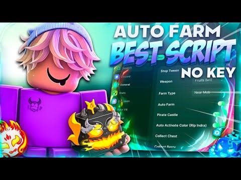 Blox Fruits Script (No Key) — Auto Farm, Fruit Mastery, Sea Event, Auto Raid, New Dungeon & More! 🌐