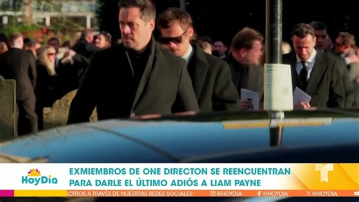 💔 Los exmiembros de One Direction se reúnen para despedir a Liam Payne. Un emotivo homenaje a un gran amigo y colega que siempre vivirá en nuestros corazones. 🕊️❤️ #OneDirection #LiamPayne #HoyDía | Telemundo