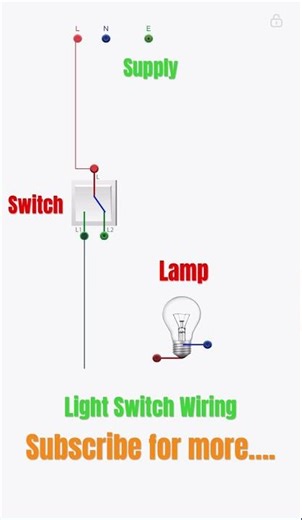 Light Switch Wiring | #elctrician