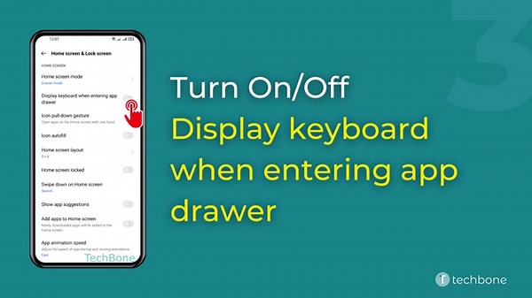 How to Always Show Keyboard in App Drawer - realme [Android 11 - realme UI 2]