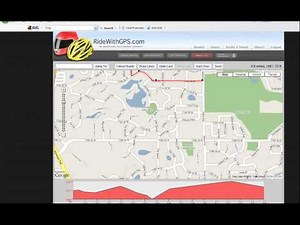 RideWithGPS/Garmin Edge 705 demonstration