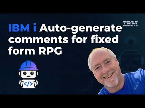 IBM Bob - IBM i Generates Comments for Fixed Form RPG Programs