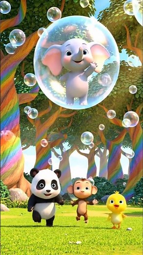 “The Magical Bubble Forest – A Sparkling Fantasy Adventure