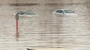 'The hits keep coming' | Flooding at a Winston-Salem mall parking lot causes evacuations & problems