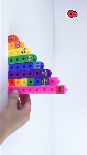 Numberblocks Mathlinks Cubes Countdown 10 to 1 with Custom Set