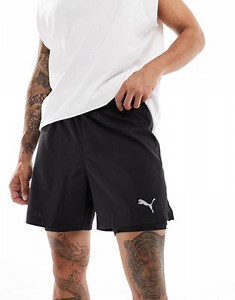 Puma Puma run fav velocity 2-in-1 shorts in puma black | ASOS