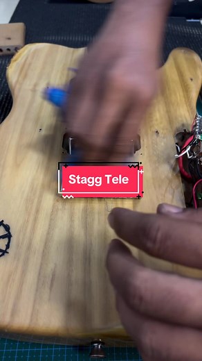 Stagg Tele (Pro Set-Up) #guitar #guitarist #guitarplayer #guitarlife #guitarsetup #guitarservice #guitarsetupkualalumpur #guitarsetupmalaysia #kualalumpur #malaysia #malaysiatrending #staggguitar #staggtele #telecaster