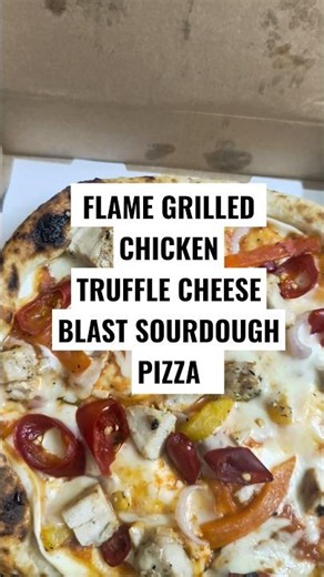 Enso Sourdough Pizza Review 🍕 | Flame Grilled Chicken Truffle CheeseBlast