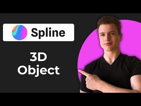 How To Create A 3D Object In Spline (Working 2025)