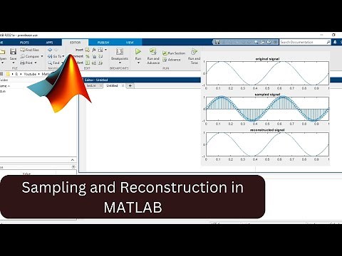 MATLAB code for Sampling| Sampling and reconstruction using MATLAB