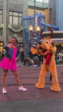 Holiday Parade at Disneyland California Adventure #disneyland #disney #disneytrip #disneyparade