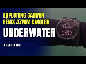 Garmin Fénix 8 Free-Diving Review: 10m Dive/Depth Gauge Test (47mm AMOLED View) Part 1