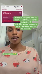 3.2K reactions · 14 shares | We are here Sponsoring women trying to get pregnant to go for free fertility test. This is a special way of celebrating my birthday! If you’re interested in contributing towards this project, send your Payment here: 0276968233 wema bank, Ikotun Kehinde Yewande! Thank you all for your support and interest. @mazitundeednut @kojhairways @funkejenifaakindele @bukunmioluwasina | Healthplugme with Ladykay | Facebook