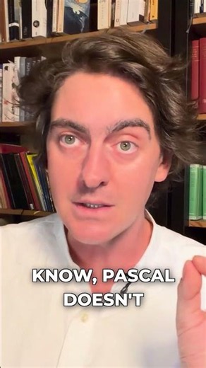 Pascal Wasn't Talking to YOU!