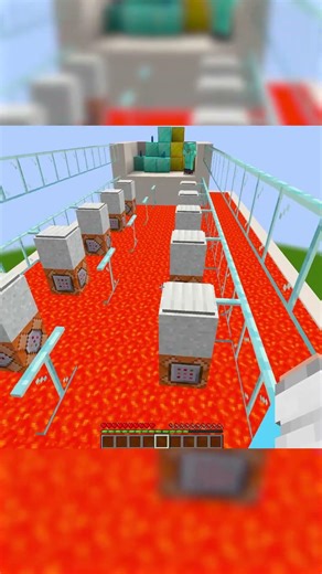 glass bridge Minecraft Tintenfisch Spiel