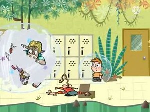 My Gym Partner's A Monkey Fight Cloud With Moving Effect