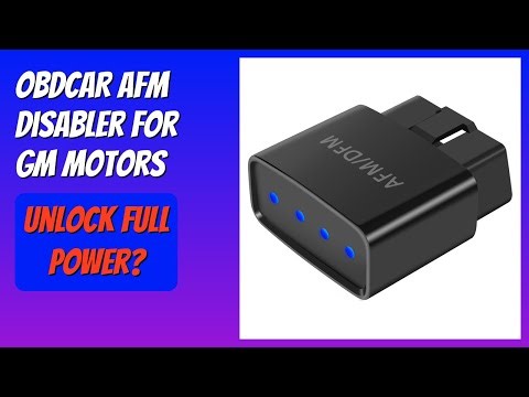 REVIEW (2026): OBDCAR AFM Disabler for GM Motors. Features