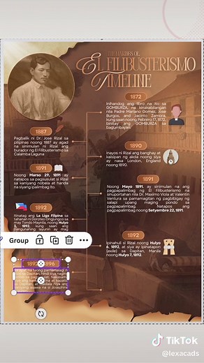 El Filibusterismo Timeline Poster Design