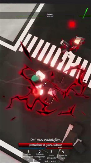 Tutorial Kokusen-Chain + Fake sem Shift-Lock #jujutsushenanigans #roblox #tutorial