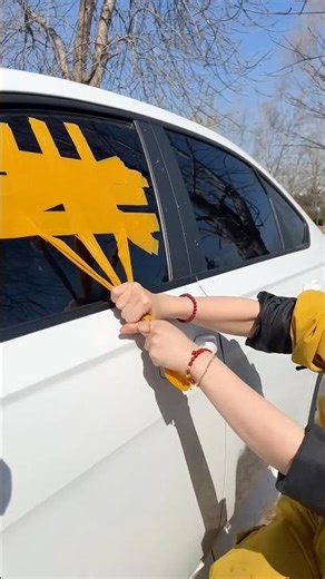 I Tried the Tape Car Hack — It FAILED 😬 #ViralHack #CarHack #Shorts