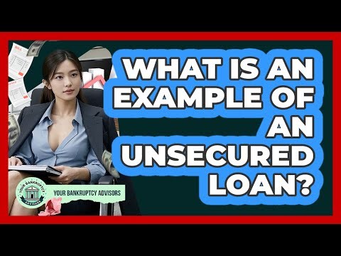 What Is An Example Of An Unsecured Loan?