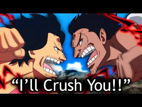 Roger vs Garp FULL POWER!! | One Piece Chapter 1156