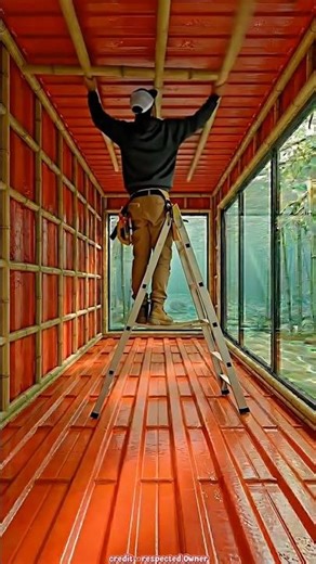 Ramu Uncle built a house underwater 🥱🥺 #shorts