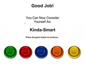 The Idiot Test -- Walkthrough