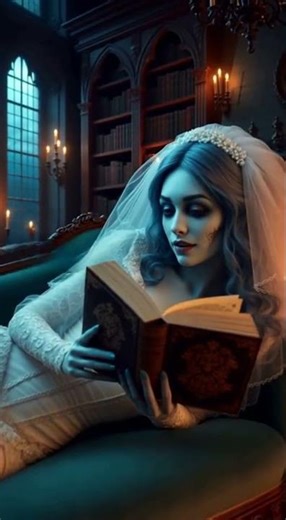 Victorian Corpse Bride @Gothiclibrary 🤍✨️🩵💀 #goth #gothic #gothclub #victoriangoth #corpsebride