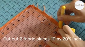 Make your own Diaper Organizer with this easy tutorial! | Madam Sew