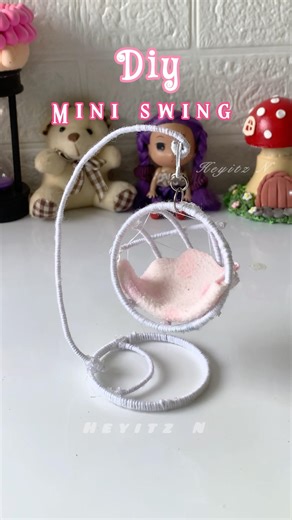 Diy swing jhoola #shorts #diy #craft #handmade #shortsviral #diyswing