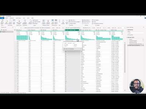 Split columns in Power query
