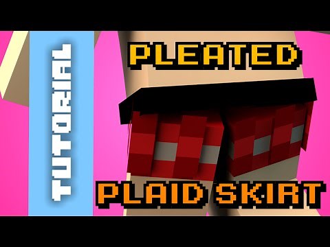 How to make a PLAID SKIRT on your Minecraft Skin [SIMPLE]