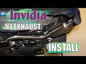 Invidia N1 Exhaust System Install - 10th Gen Honda Civic - 2016 2017 2018 2019 2020 2021