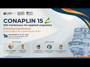CONAPLIN 15 | 15Th Conference On Applied Linguistics | Day 1